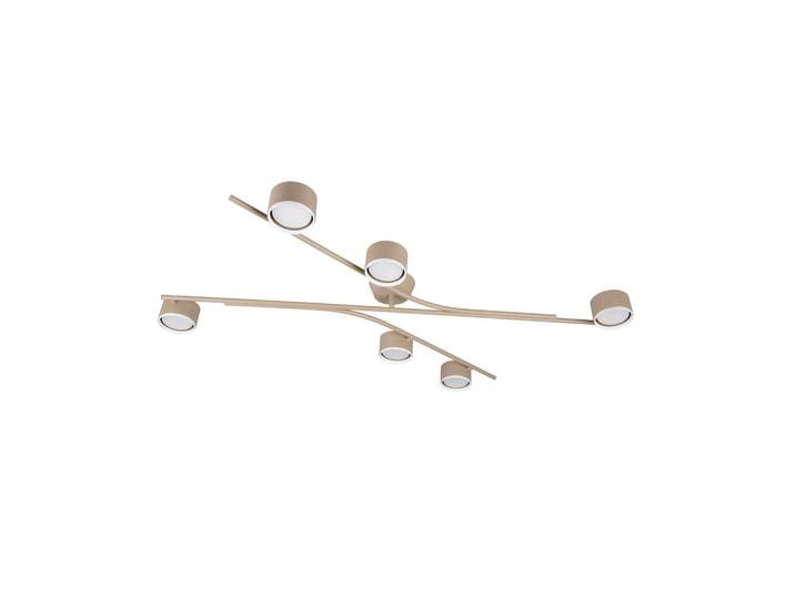 Trio Leuchten Deckenleuchte Coda, Weiß, Beige, Metall, 75.5x11x113.5 cm, schwenkbar, Lampen & Leuchten, Innenbeleuchtung, Deckenleuchten, Deckenleuchten