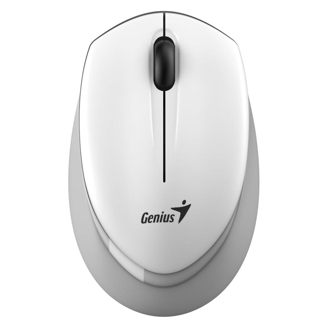 Genius NX-7009 Kabellose optische Maus weiss grau / 1200 dpi / kabellos / BlueEye-Sensor (Kabellos) (31030030402)