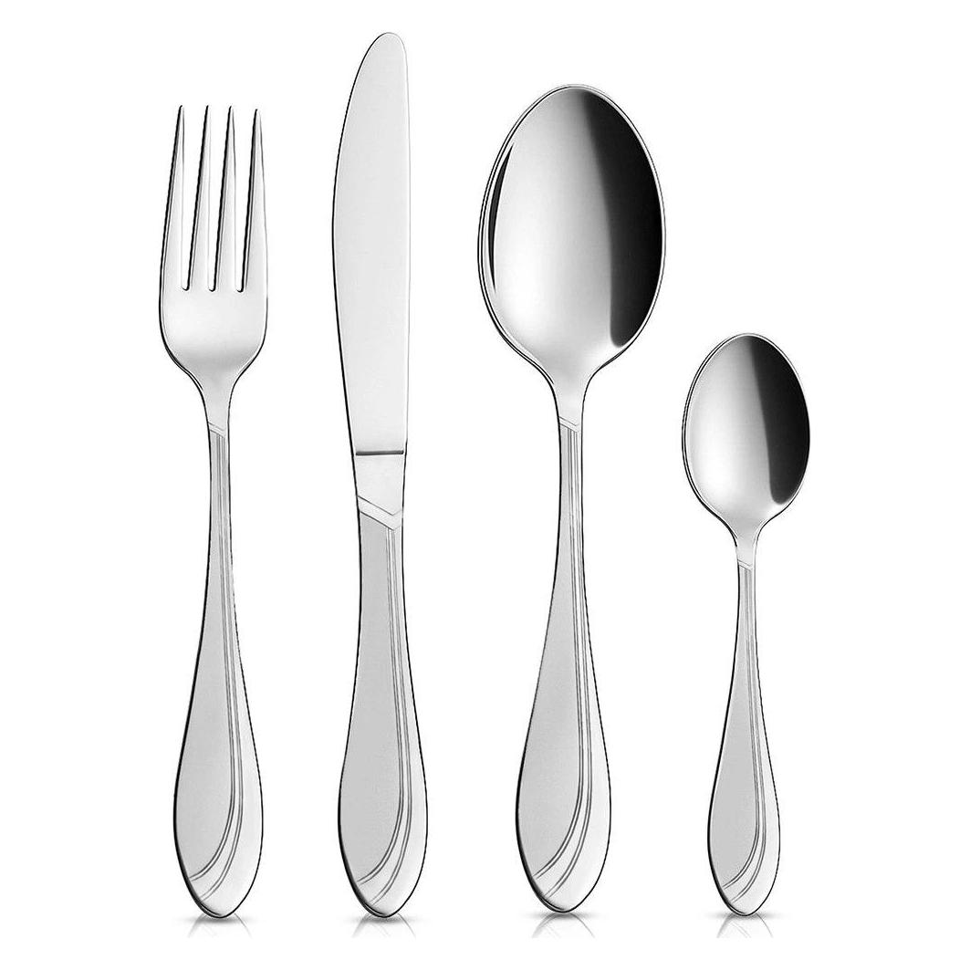 Orion Edelstahl-Besteckset für 6 Personen, 24-teilig (24 Stk., Besteck Set) (65526950)