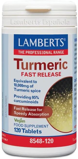 Lamberts Cúrcuma de Liberación Rápida 120 Caps
