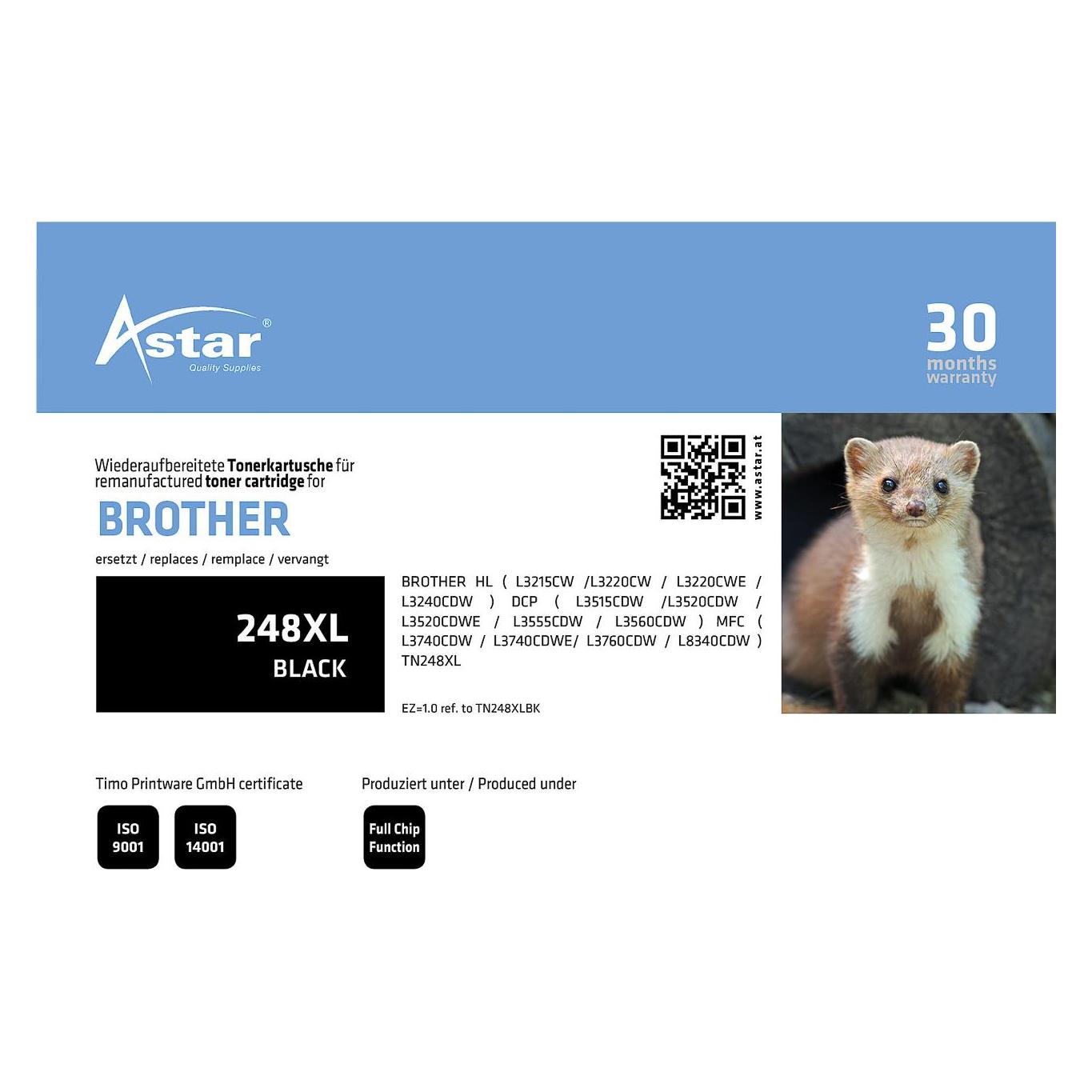 Astar AS20421 BROTHER 248XL HL Toner (BK) (AS20421)
