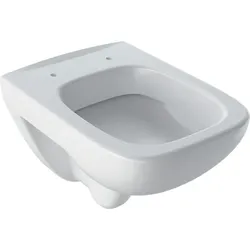Geberit Renova Compact WWC, eckiges Design Tiefspüler, verk.Ausl.48,5cm, weiß, T...