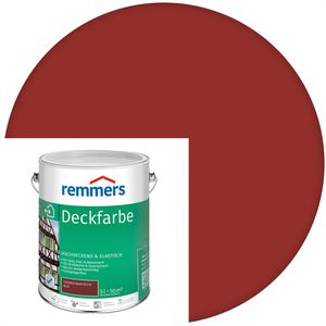 Remmers Holzfarbe Deckfarbe, 5,0l, innen & außen, wetterfest, skandinavisch rot