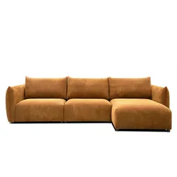 ECKSOFA TAUER 5-Sitzer, honig