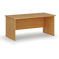 Bürotisch PRIMO WOOD, 160x80 cm, Buche