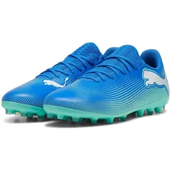 PUMA Future 7 Play MG Fußballschuhe 01 - hyperlink blue/mint/puma white 46