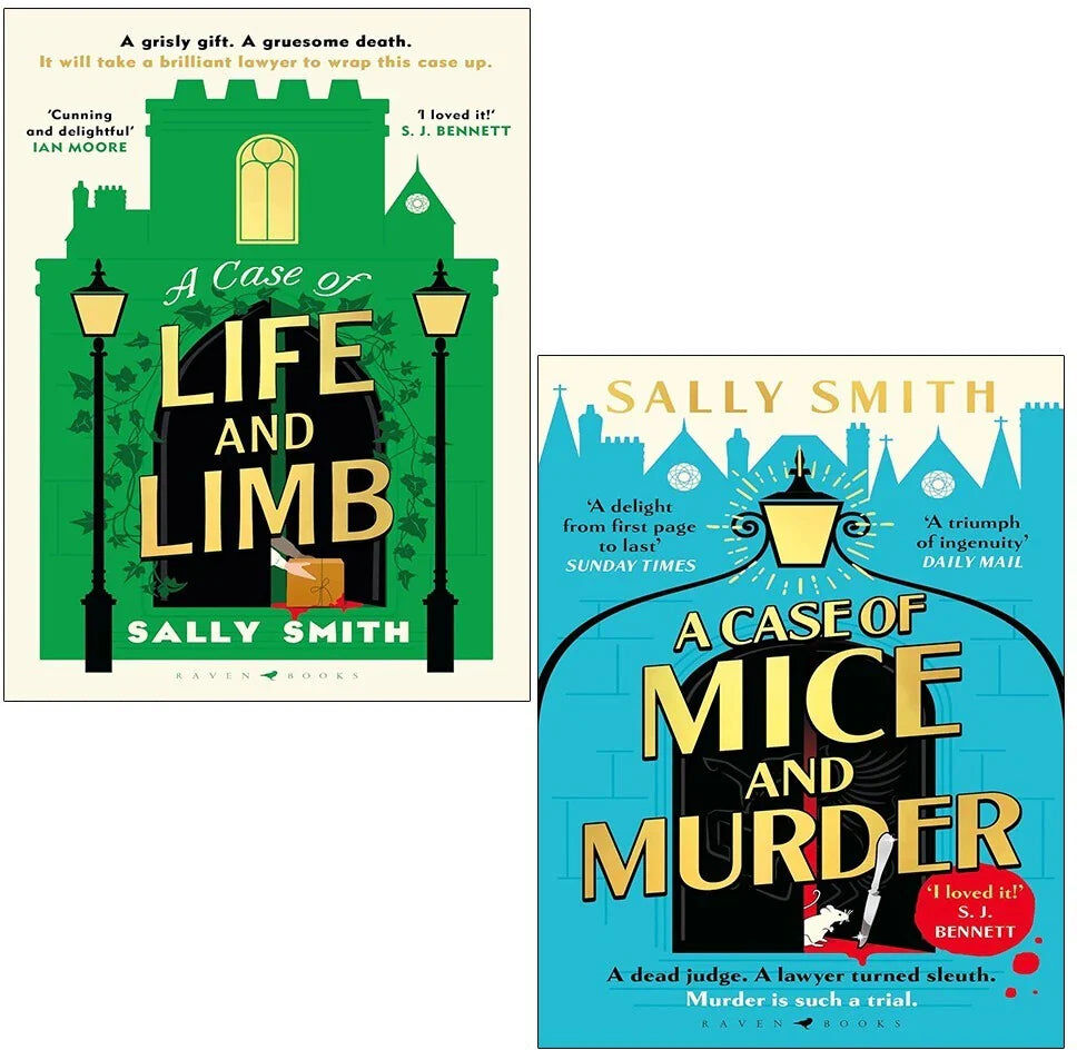Raven Books The Trials of Gabriel Ward 2 Books Collection Set by Sally Smith - Paperback - Cosy Edwardian Courtroom Mystery Series