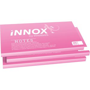 Innox Haftnotizen 32001004, pink, 200 x 100mm, elektrostatisch klebend, 3x 100 Blatt