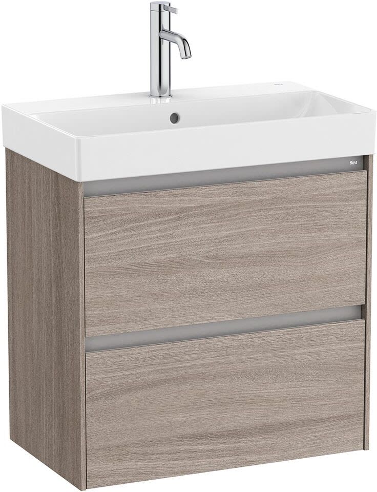 Roca Ona Waschtischunterbau 55 cm mit 2 Schubladen