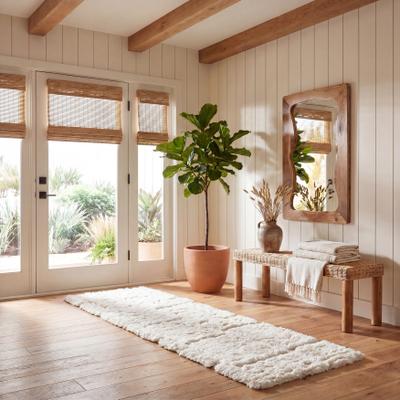 SAFAVIEH Handmade Casablanca Torri Shag Wool Rug