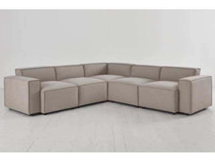 Ecksofa Model 03, Steingrau