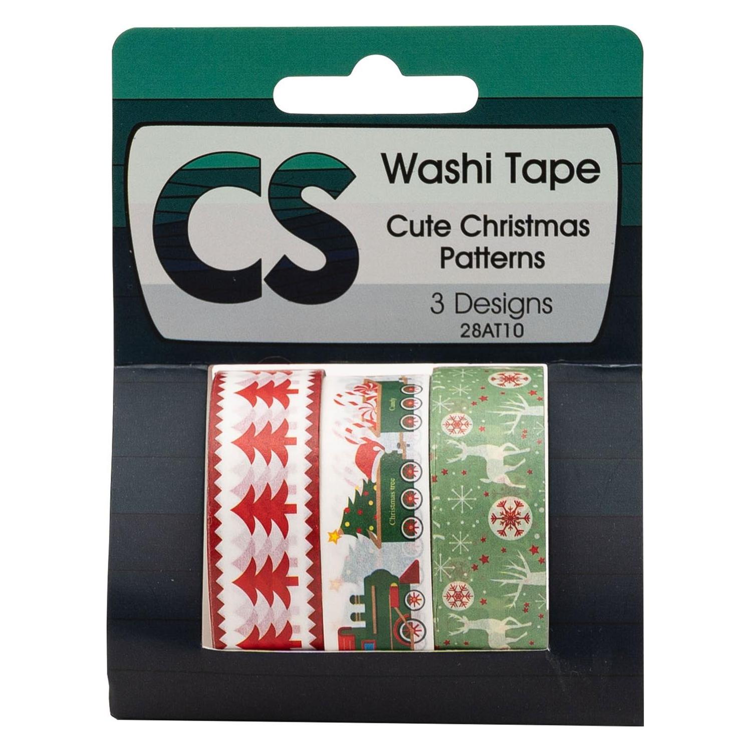 Colorations Washi Tape Weihnachten 3 Rollen, 5mtr. (39319686)