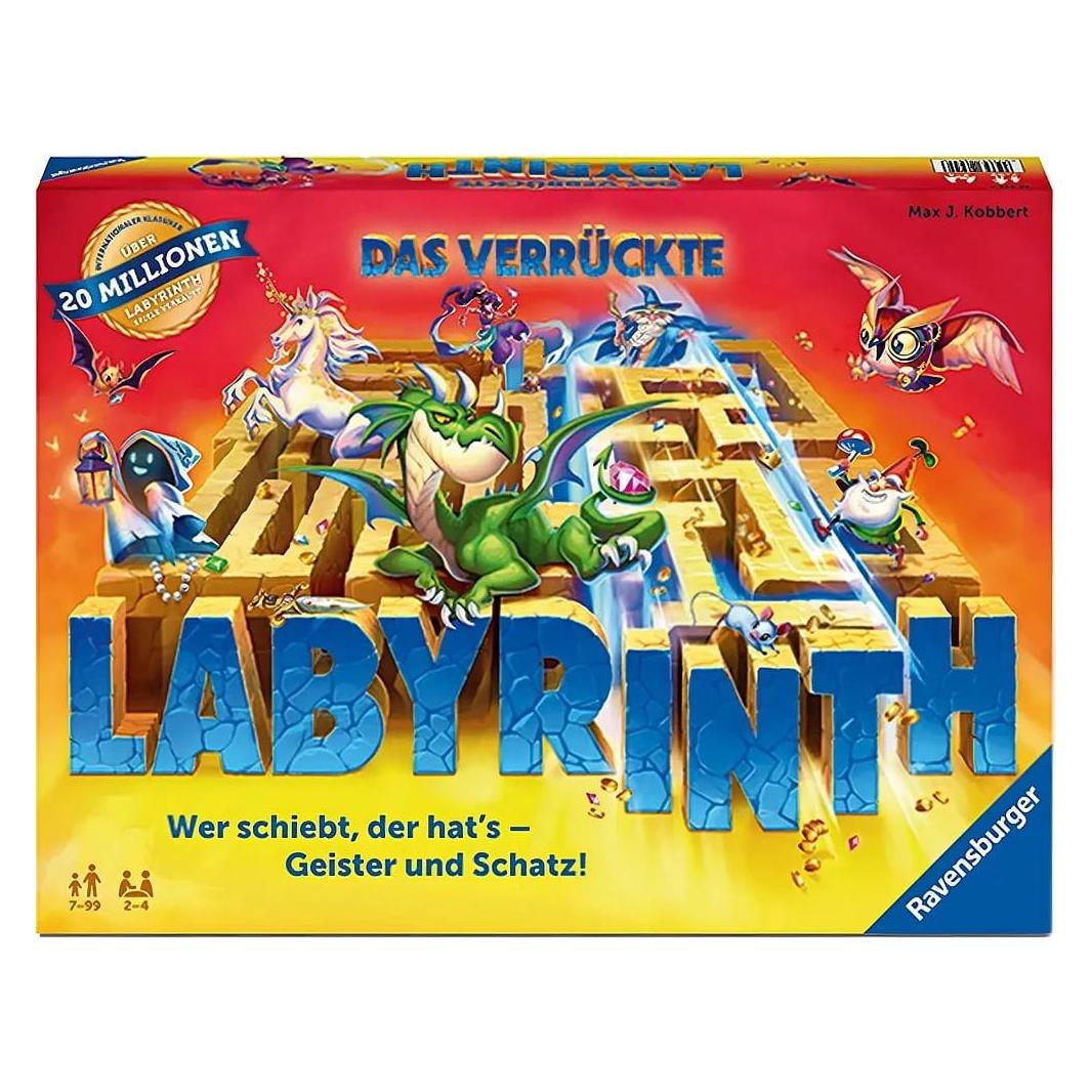 Ravensburger Das verrückte Labyrinth (Deutsch, 2 - 4 Spieler) (26955)