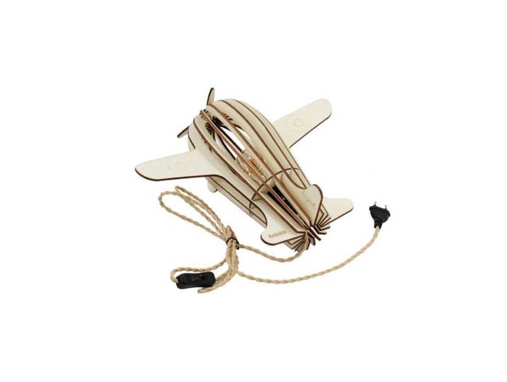 Lampe à poser bois fsc h36cm bois