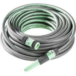 POWERTEC GARDEN 1/2" Slide Tec Gartenschlauch 25m in Pastellgrün