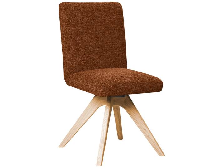 Linea Natura Stuhl, Haselnuss, Holz, Eiche, vollmassiv, eckig, 47x89x60 cm, Stoffauswahl, Typenauswahl, Esszimmer, Stühle, Esszimmerstühle, Vierfußstühle