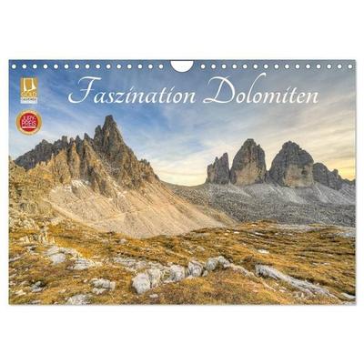 Faszination Dolomiten (Wandkalender 2027 DIN A4 quer), CALVENDO Monatskalender