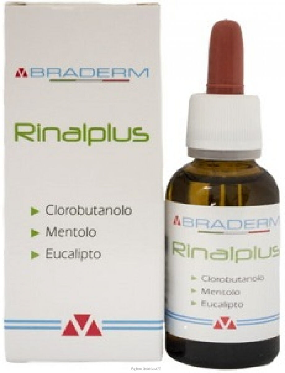 BRADERM Srl BRADERM Rinal Plus Gtt 30ml