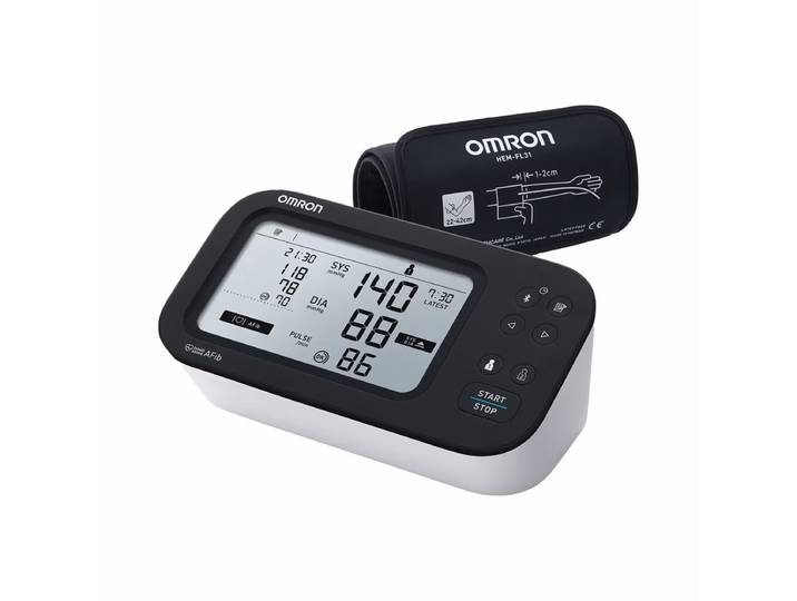 OMRON M7 Intelli IT Afib Blutdruckmessgerät – Blutdruckmessgerät/Herzfrequenzmessgerät – weiss