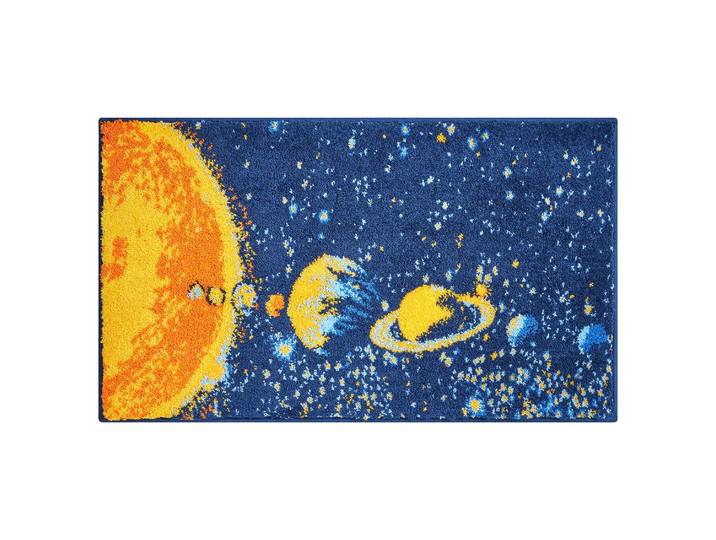 Kinderteppich Planets 60 x 90cm Blau