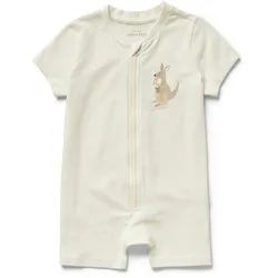 Tchibo - Kurzer Baby-Schlafanzug - Baby - Gr. 62/68 - creme/print