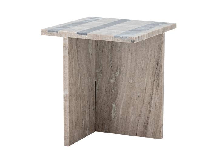 Bloomingville Table d appoint Clea Marbre brun'