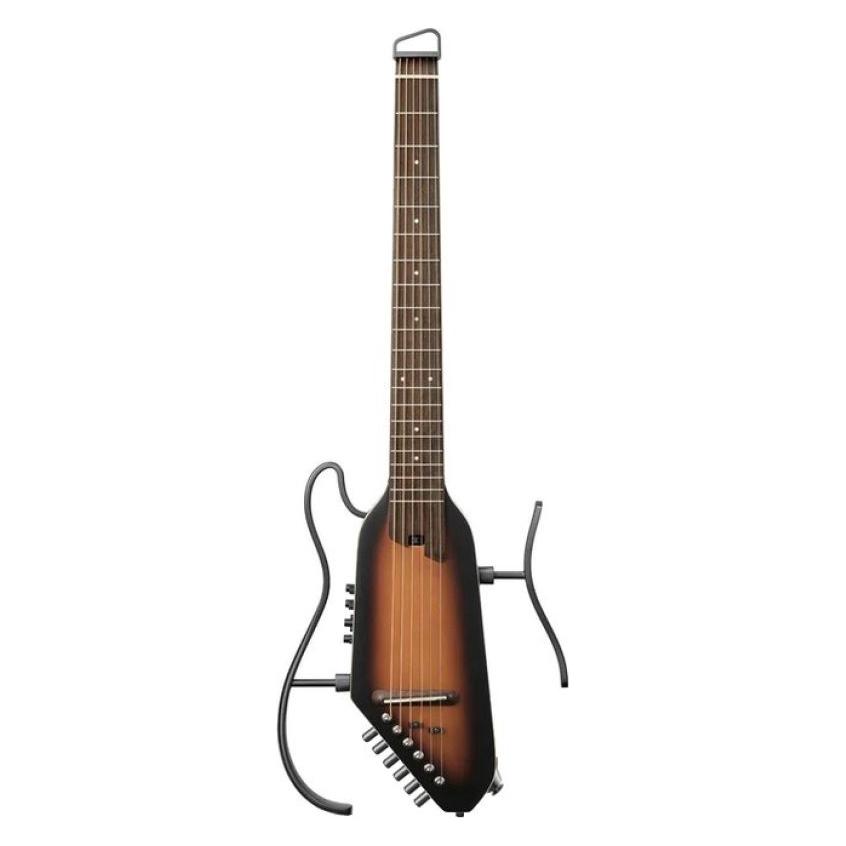 Donner DONNER-HUSH-I-PRO-SUNBURST - Gitara elektroakustyczna (Halbakustik Gitarre, Indischer Lorbeer, kanadischer Ahorn, Knochen, Mahagoni) (EC7152)