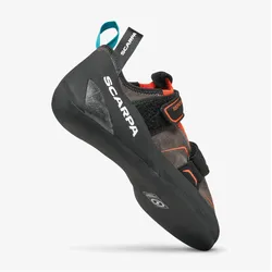 Scarpa, Herren, Kletterschuhe, Reflex VS (42.5), Schwarz, Braun, Grau