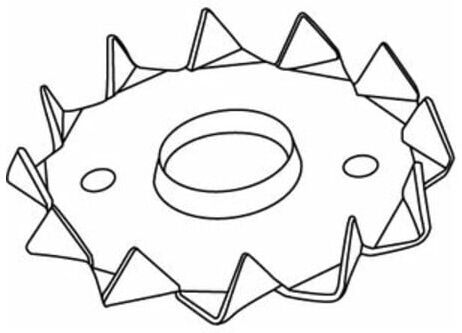 ART 81509 Scheibendübel Stahl Typ C2 12 x 48 sendzimirverzinkt FS ; GAH Alberts (815090150120048)