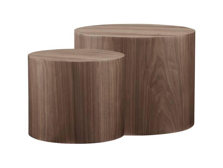 Salontisch Sontalis Walnuss Walnuss China B 48 T 48 cm