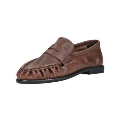 Slipper PAVEMENT "Pavement Slipper Leder", Damen, Gr. 40, Leder, braun, Schuhe Slipper