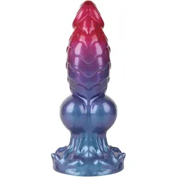 Power Monsters, Dildo, Eldritch Sentinel – Rippled Monster Dildo – 24 cm – Mix Color