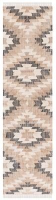 SAFAVIEH Handmade Natural Fiber Shere Boho Tribal Jute Fringe Rug
