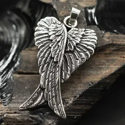 Drachensilber Engelsflügel Schmuck Anhänger aus Silber 925 - Silber