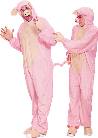 buttinette Schweinchen Kostüm unisex