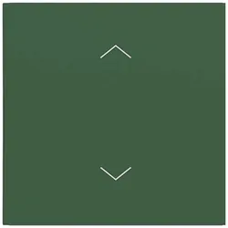 Hager WAW1002C10 Wippe 1fach mit Aufdruck Symbol Pfeile, A.x/C.x, forest, matt