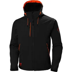 Softshelljacke "CHELSEA EVOLUTION" - L - schwarz/orange