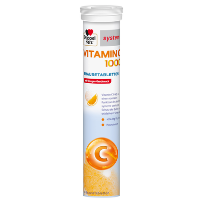 Queisser Pharma GmbH & Co. KG DOPPELHERZ Vitamin C 1000 system Brausetabletten 40 St 16699976