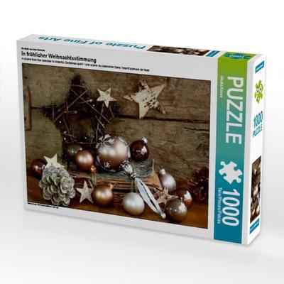 CALVENDO Puzzle Ein Motiv aus dem Kalender In fröhlicher Weihnachtsstimmung | 1000 Teile Lege-Größe 64x48cm Foto-Puzzle für glückliche Stunden