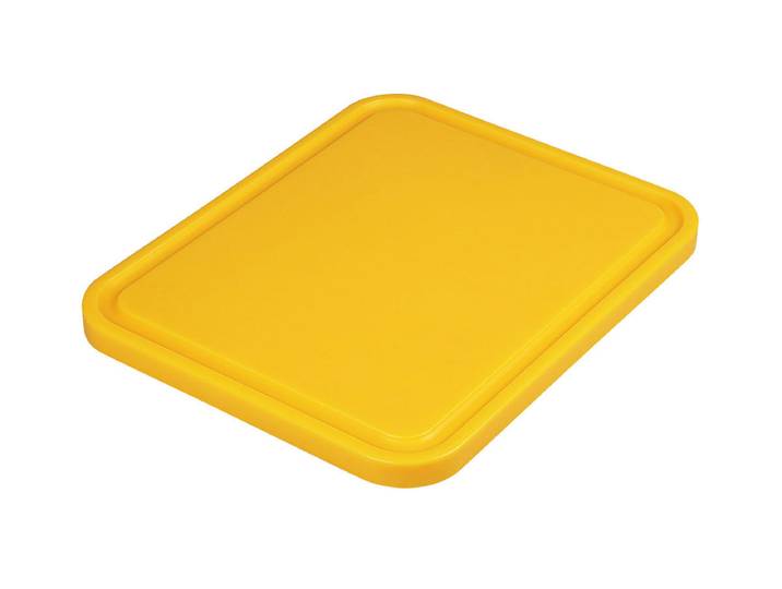 ProChef Schneidbrett GN 1/2 mit Saftrille Gelb
