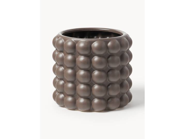 Cache-pot en grès Bob, haut. 21 cm