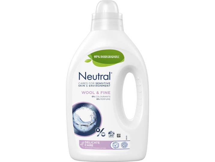 Neutral Vloeibaar Wasmiddel Fijnwas 1 Liter