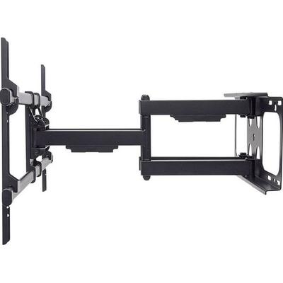 Manhattan 461290 Universal + Curved TV-Wandhalterung 94,0 cm (37') - 228,6 cm (90') Neigbar, Schwenkbar Geeignet für Curved-TV's