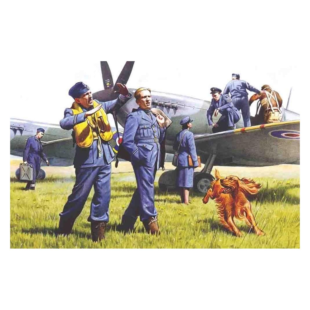 ICM RAF Plioten und Bodenpersonal (48081)