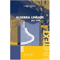 Algebra lineare, Schulbücher von Lorenzo Robbiano