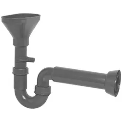 CORNAT Rezyklat Tropfwasser-Geruchverschluss mit Trichter - Zubehör