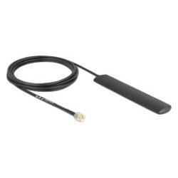 Delock WiFi 5,8 GHz Antenne RP-SMA Stecker 3 dBi omnidirektional mit Anschlusska (WLAN) (10035)
