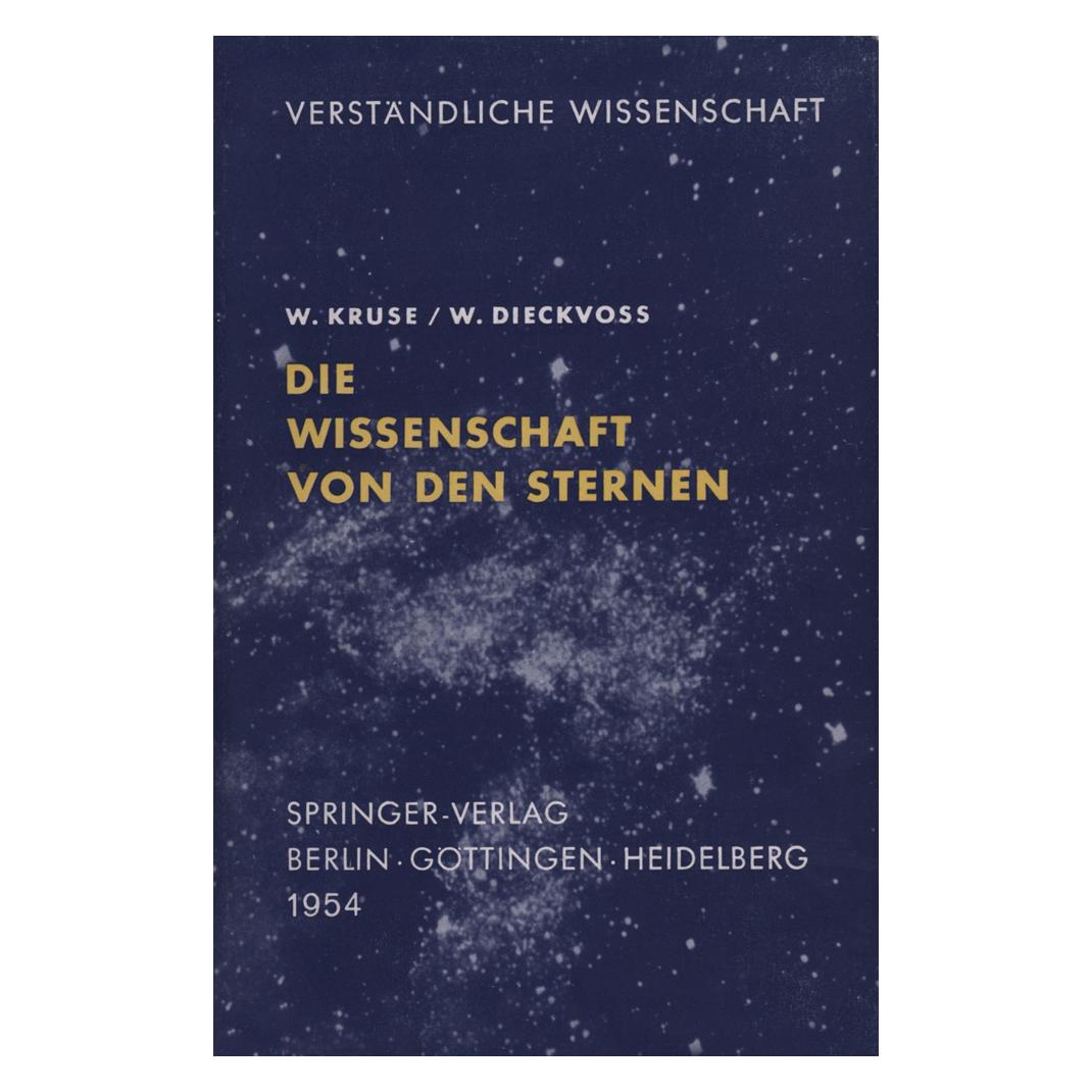 Springer Die Wissenschaft von den Sternen (Deutsch, Softcover, W. Kruse) (7341989)