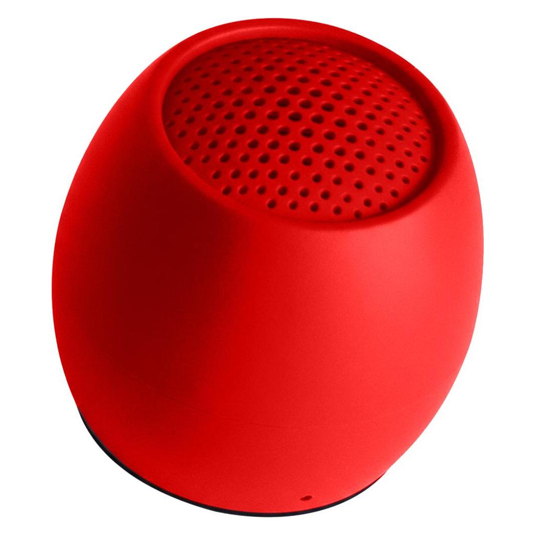 Boompods Zero Bluetooth Lautsprecher Freisprechfunktion, stossfest, Wasserfest Rot (5 h) (ZERRED)