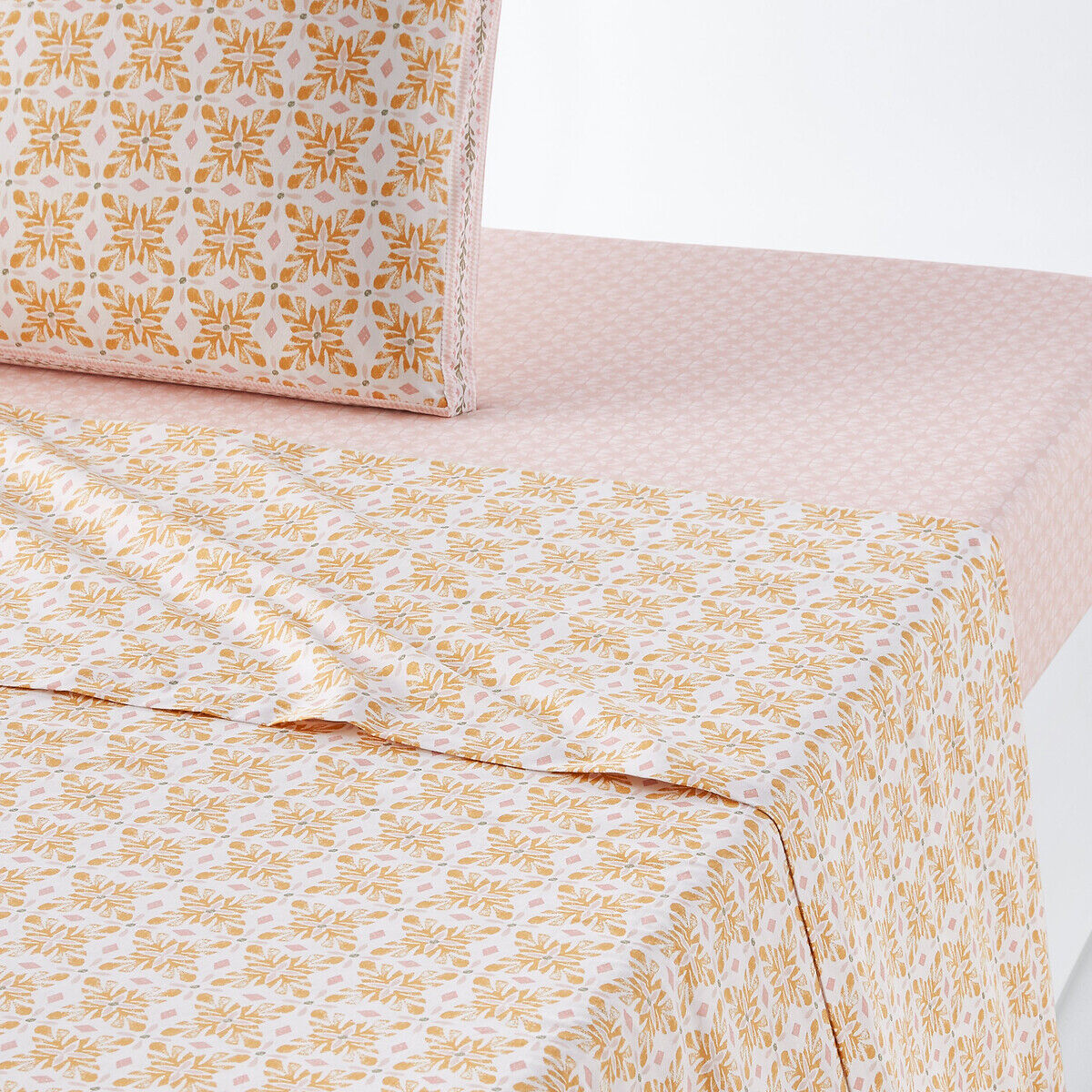 LA REDOUTE INTERIEURS Drap imprimé Gardenia